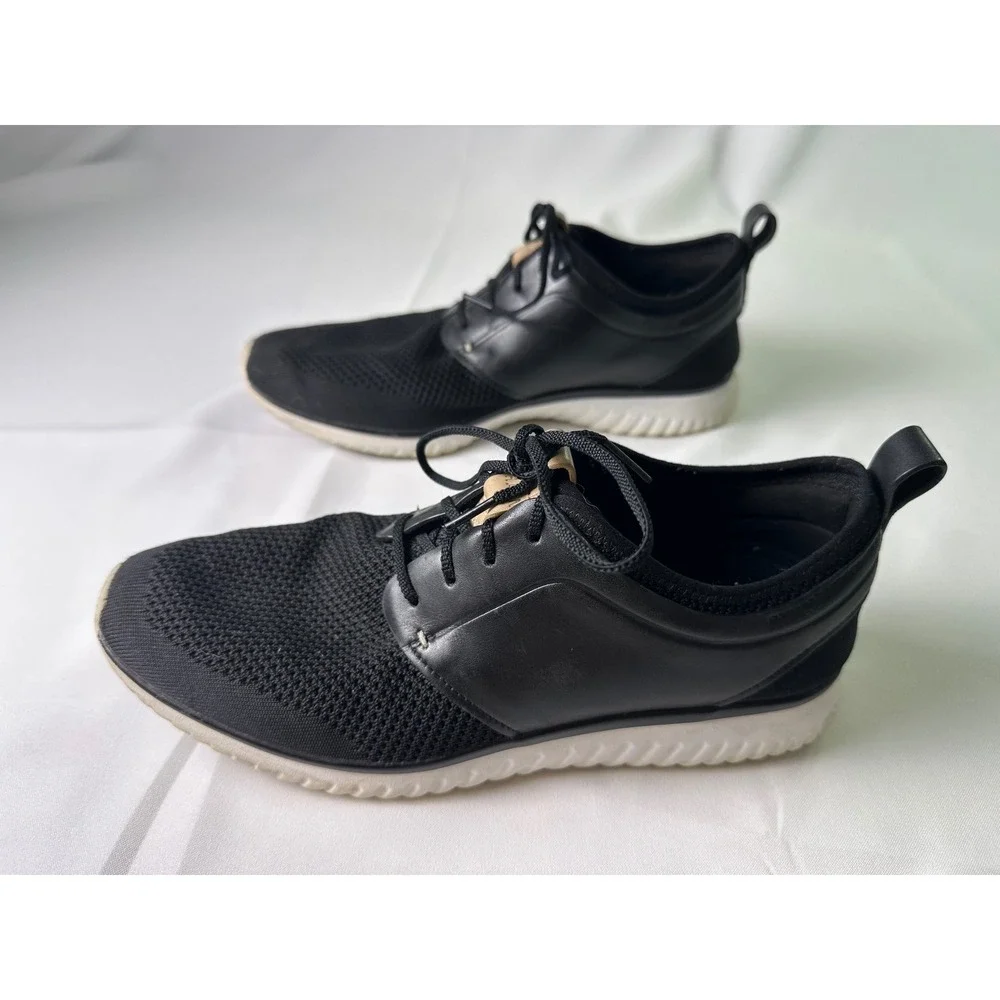Cole Haan‎ Knit Oxford Shoes Lightweight Cushioned Black Size 11M Mens C26395